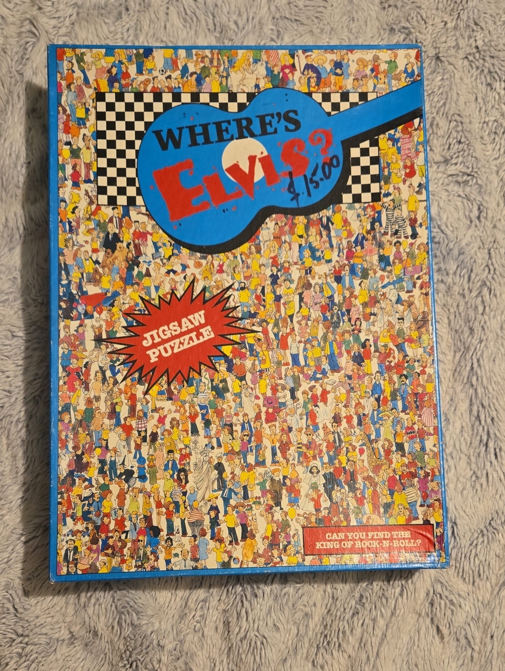 Vintage Buffalo - Where's Elvis? 500 + Piece Detailed Jigsaw Puzzle